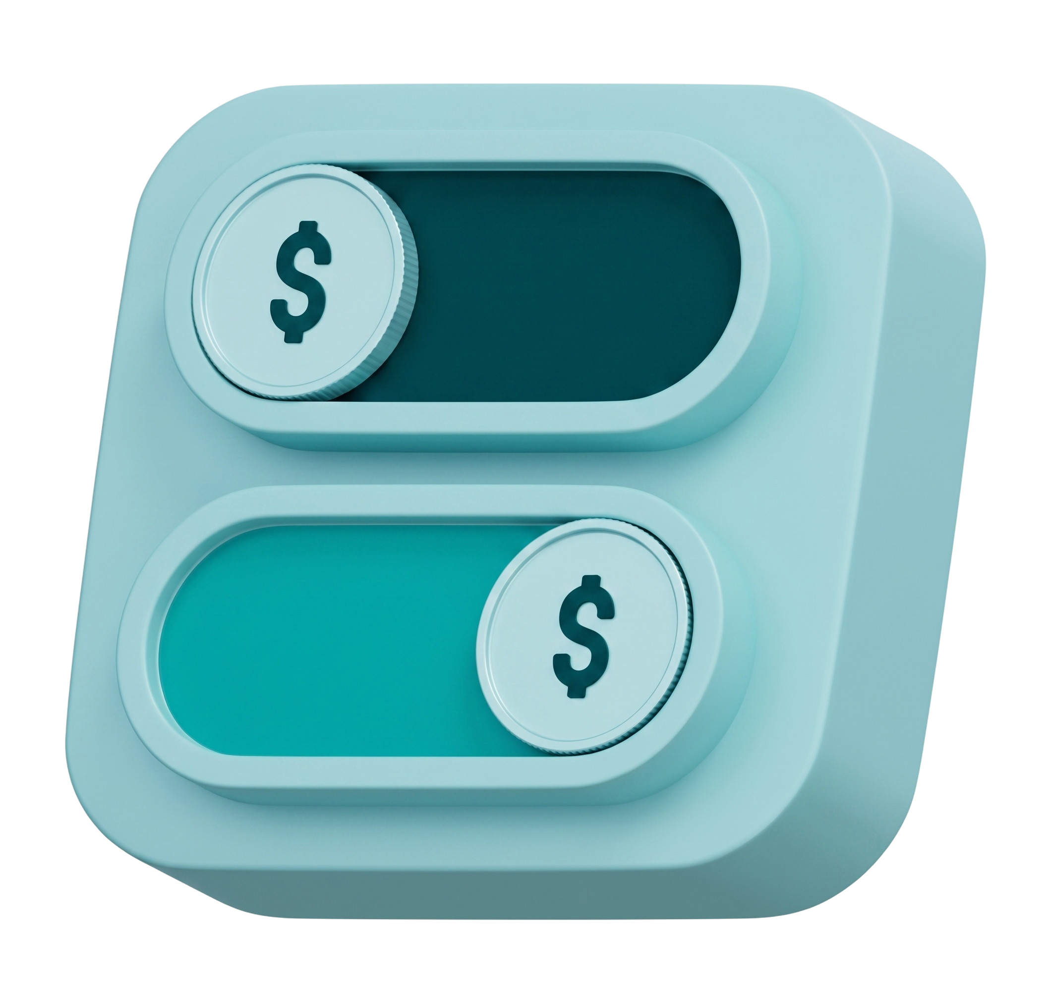 Coins with checkmark — fair comparison
