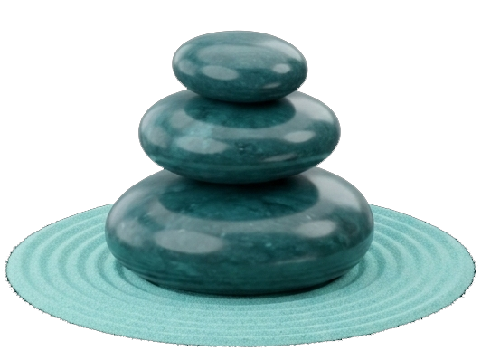 Zen stones — stay calm